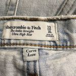 Abercrombie & Fitch Women's Size 16L Ankle Straight Ultra High Rise Curve Love Photo 3