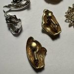 Liz Claiborne Lot of 4 Signed Clip On Earrings - 2 Sarah Coventry, Napier,  Photo 10