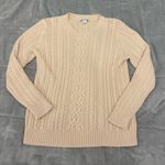 Amazon Cream Cable Knit Sweater Photo 4