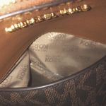 Michael Kors  MK Monogram Bicolor Leather & Coated Canvas Tech Backpack NWT Photo 10