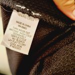 For Cynthia  black pleated overlay blouse size large Photo 11