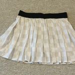 JoyLab  Skort White Pleated Checkered M Photo 4