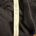 Lululemon Call for Cozy Dress Size 4 Black Oversized Above The Knee Length Photo 5