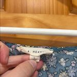 LA Hearts Size Large Blue Floral Bohemian Style Blouse Photo 3