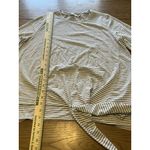 Vineyard Vines  Women‎ Size Medium Top Cotton Blend Long Sleeve Stripe Shirt Knot Photo 2