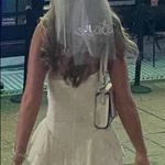 Majorelle  Ann Mini Dress in Ivory S Photo 4