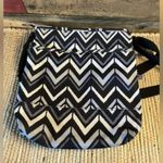 Vera Bradley  Lotus‎ Black And White Chevron Crossbody Bag Photo 1