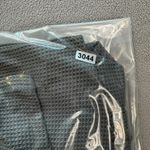 Sage  Waffle Knit Open Front Cardigan Kimono Duster S Oversized Relaxed Flowing Photo 5