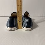 LAUREN RL striped slip on sneaker shoe women size 8.5 B Blue Photo 4