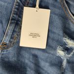 KanCan Maxine distressed fringed jeans size 32 Blue Photo 3