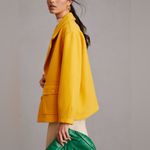 Anthropologie Avec Les Filles Oversized Utility Jacket in Yellow Small Photo 1