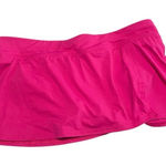 Lands' End size 8 Mini swim skirt w slit tummy control Bright Pink 360767 Photo 0
