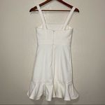 Likely  Lilah Sleeveless Ruffle- Hem Dress in White Size 0 NWT Photo 6