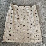 Muse Skirt‎ Women's Size 6 Skirt Ran Brown Floral Tan Photo 0