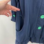 Matilda Jane ‎ Million Little Things Jacket Navy Roll Tab Sleeves Size SMALL Photo 7