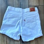 Levi's White Levi’s Shorts | Mid Length | Size 28 | EUC Photo 3