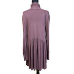 Peruvian Connection  Nicole Tunic Dress Pima Cotton Blend Rum Raisin Medium Photo 1