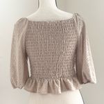 Urban Romantics Babydoll Eyelet Puff Sleeves Top M Ruffle Y2K Cottagecore NEW Photo 2