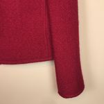 Ann Taylor VTG  Women’s Wool Blend Tweed Knit Hook-Closures Cardigan Sweater Photo 3