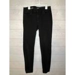 Loft Outlet Curvy Skinny black low rise jeans Size 2 Black Photo 4