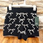 Wild Fable  Black and White High Waist Skeleton Shorts Photo 0