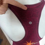 Lululemon  Swiftly Tech Tank Top True Red Black Heathered Size 4 Photo 6