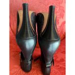 Brooks Brothers Elegant Black Leather Heeled Ankle Boots by Photo 5