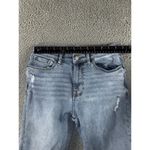 Kensie Jeans Vintage Luxe Women 4/27 Slim Cropped Raw Hem Denim Pants Photo 2