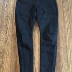 Road to Awe RtA Raven Raw Hem High Waisted Jeans Black Size 28 Photo 1