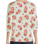 Pioneer Woman Women's Blouse 3/4 Sleeve V Neck Blouse Sweet Garden Floral Sz XL Photo 1