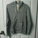 Obey striped hoodie zip Up sweater jacket sweatshirt Photo 0