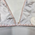 Tularosa  Decklan Top in White & Blush Photo 4