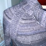 prAna  Gray Cowl Neck Sweater Dress Womens Medium Casual Indie Winter Cozy Photo 2