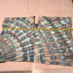 Brightly Twisted Tie Dye Poncho Top Soft Muted Pastel Pink Blue Topper Bohemian Size undefined Photo 13
