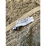 Oh Seven Days Maternity Louise Dress Sage Green Smocked Fit & Flare Size 1X Photo 6