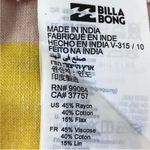 Billabong ‎ Lucky Us Striped Sleeveless Midi Dress Pastel Multi Large Photo 13