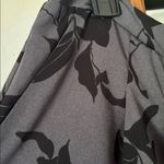 Nordstrom Black Floral leaf Wide-Leg dress Pants xl Photo 3