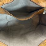 MCM Vintage  Cognac Visetos Tote Bag Made in Germany Coated Canvas Shopper Photo 11