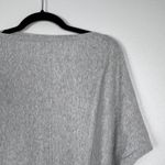 All Saints Women's Knit Boat Neck Sweater Gray Sz S Photo 1