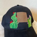 Cactus embroidered Black Texas Hat Photo 1
