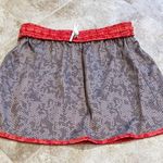 Under Armour reversible mesh mini skirt athletic orange gray small pull … Photo 5