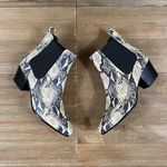 Sam Edelman NEW Snakeskin Reesa Chelsea Ankle Boots Photo 4