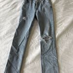 Aritzia citizens of humanity denim ripped straight jeans Photo 1