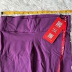 FUBU X ACAIBERRY FUBU SPORTS Purple Scrunch logo print LEGGING SIZE XLARGE Photo 3
