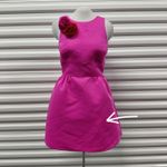 Kate Spade Womens Carnation Dress Size 4 Fuchsia Pink Cocktail Party Romantic Photo 9