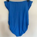 J.Crew Women’s Blue One Piece Size 16 Swimsuit Summer Vacation Photo 12