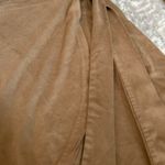 Full Tilt Faux Khaki Suede Wrap Skirt Photo 4
