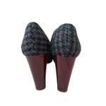 J CREW Collection Fall Wool Plaid Heels Size 9.5 Photo 7