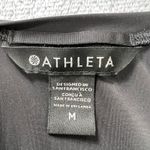 Athleta  Aultimate Train Logo‎ Long Sleeve Top Lightweight Athletic Black  Medium Photo 3