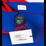 Gucci  Tiger Jacquard Scarf L'Aveugle Par Amour Photo 8